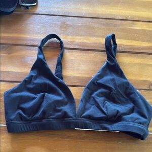 All in Motion Black Sports Bra — size L